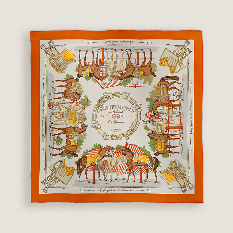Equipements a Cheval sur l'Elegance scarf 70 | Hermès USA